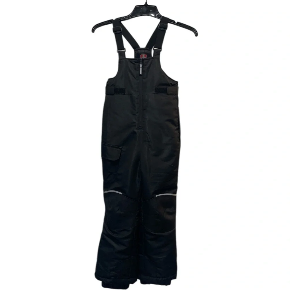 Swiss Tech Black Snow Bib Snow Pants Overalls - Brand New - Boys Size 6/6X